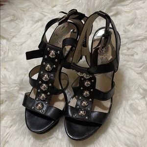Michael Kors leather heels